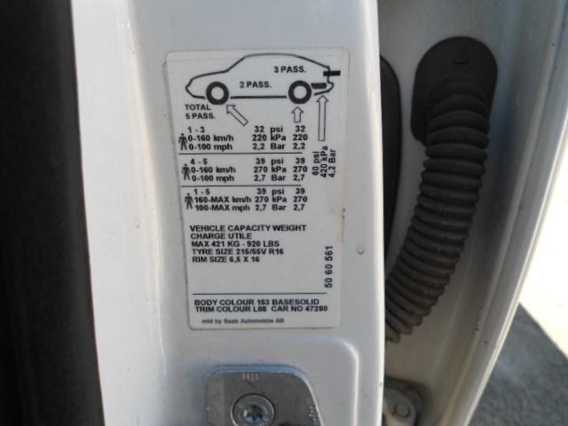 99 00 01 SAAB 9-5 L. TAIL LIGHT SDN QUARTER PANEL MOUNTED 123776, US $35.00, image 7