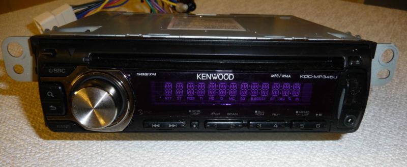 Kenwood cd receiver kdc-mp3450