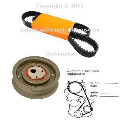 Vw golf jetta 16v (85-92) timing belt kit oem new + 1 year warranty