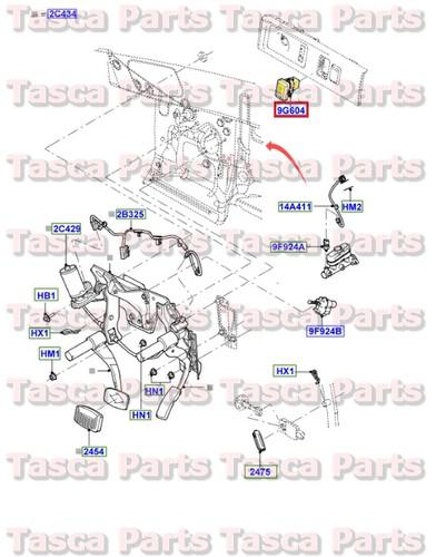 New oem accelerator / brake adjust switch 2003-06 navigator 2003-05 ford aviator