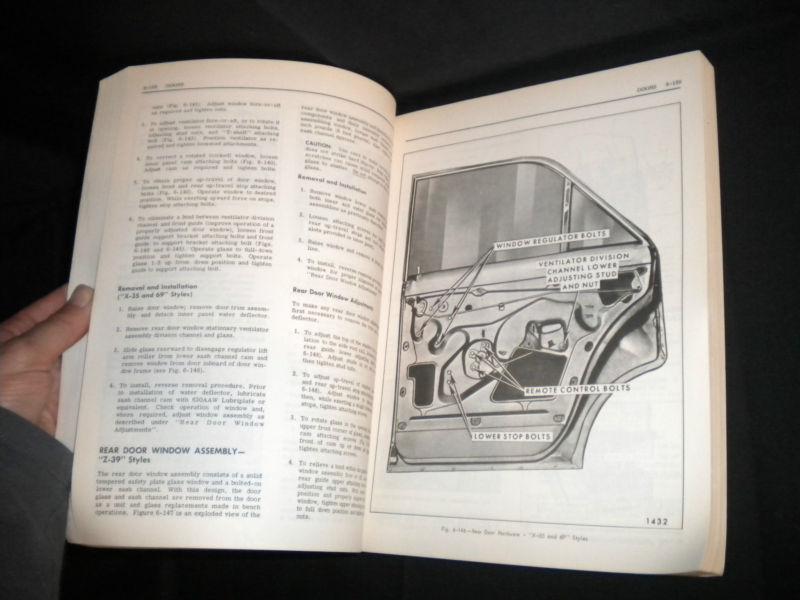 Body By Fisher 1967 Service Manual Litho in USA August 1966 (c) General Motors , US $19.99, image 6