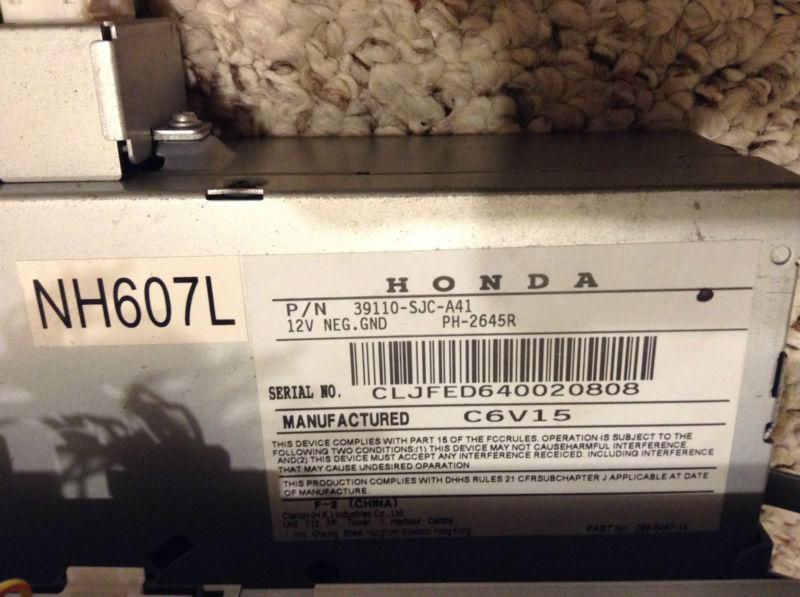 06-13 HONDA RIDGELINE OEM COMPLETE NAVIGATION SYSTEM , US $249.00, image 3