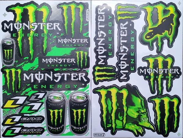 2 sheets car stickers racing decal motocross atv hot sale! free shipping s027