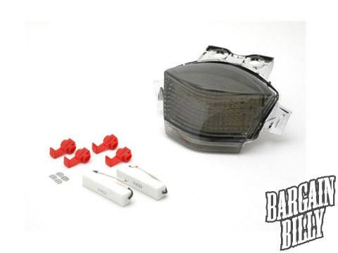 Kawasaki ninja 650r er6 smoke led tail brake light turn signals (2006-2008)