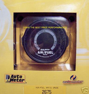 Auto meter 2675 z-series electric air fuel ratio gauge 2 1/16 in.