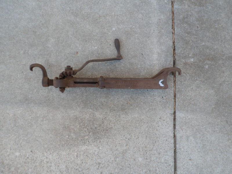 Cast Iron Universal Master Rim Tool For Wooden Spoke Wheels Benton Harbor Mich, US $100.00, image 2