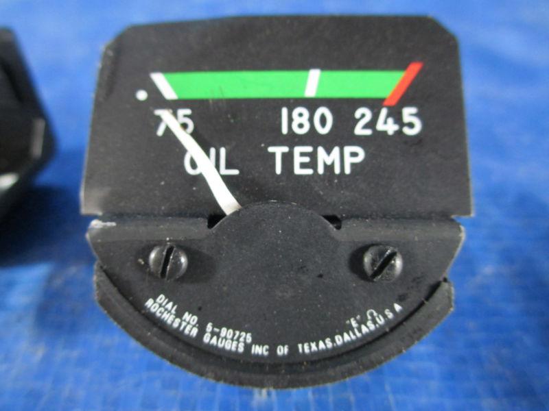 Rochester Oil Temperature Gauge Dial No 5-90725 Cluster C05 Cessna Piper, US $39.99, image 2