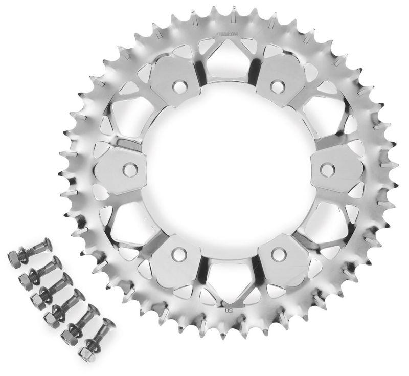Sunstar works z rear sprocket - matte silver - 51t  8-361951e