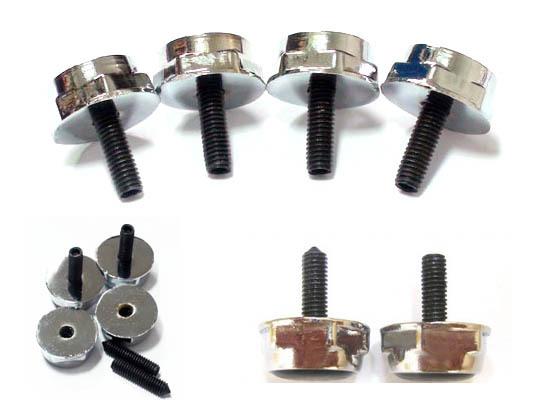 PORSHE LOGO EMBLEM METAL LICENSE PLATE FRAME BOLT SCREW SET (4) NEW USA SHIPPER , US $12.75, image 2