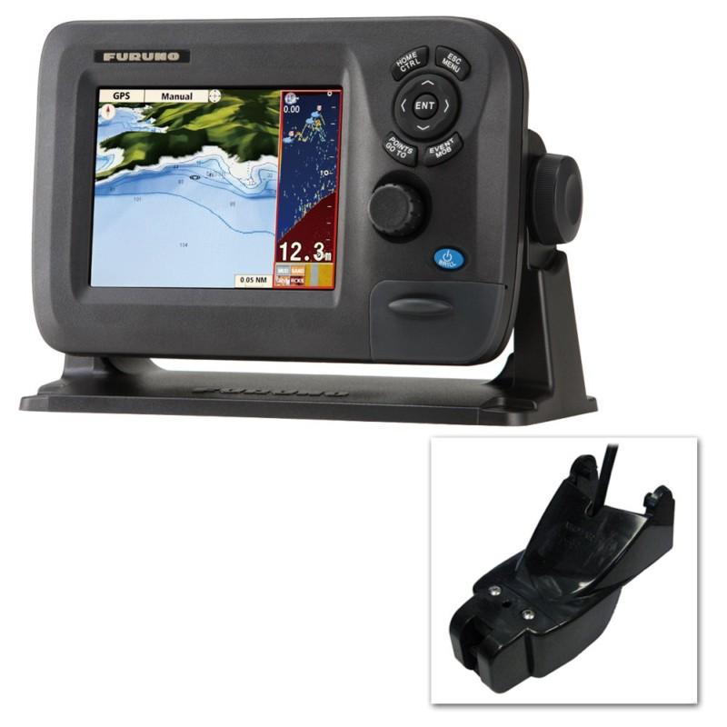 Furuno gp1670f gps chartplotter/fishfinder combo 5.7" color lcd w/tm transducer