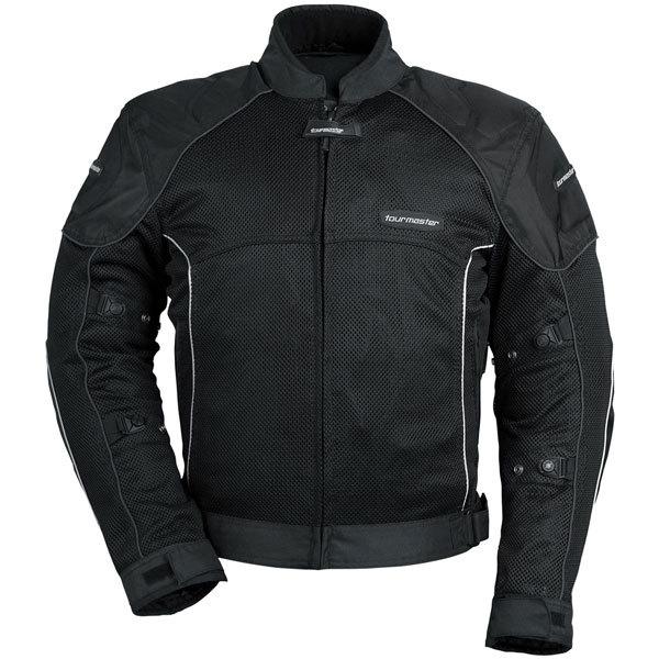 Black/black s tour master intake air series 3 textile jacket