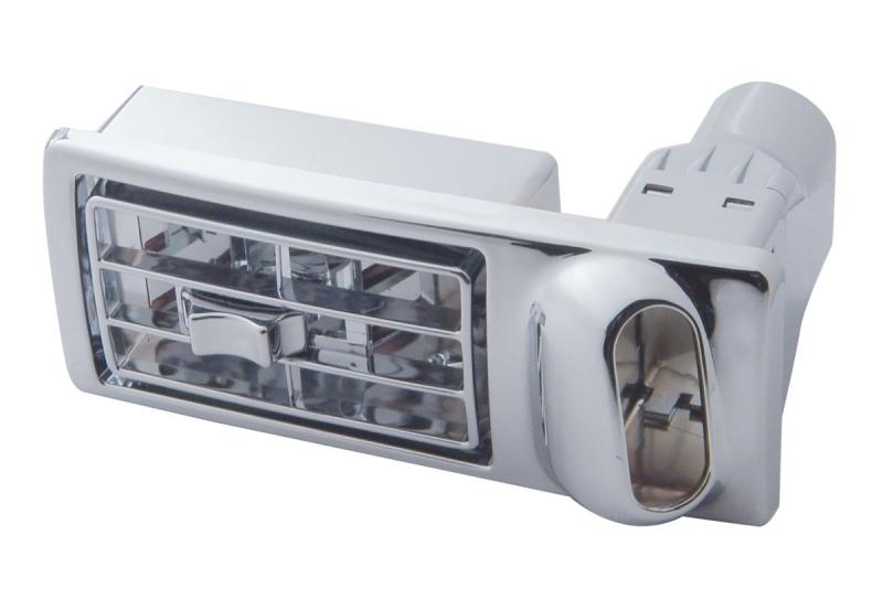 A/c heater vent passengers side chrome plastic for kenworth 2002-05