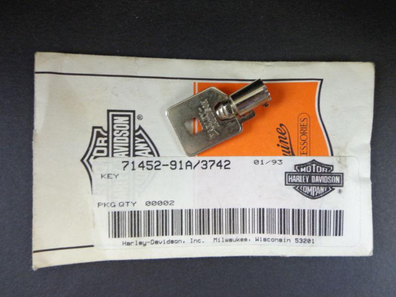 Buy Harley Davidson Barrel Key Ignition/Fork Lock Key 7145291A 3742 in