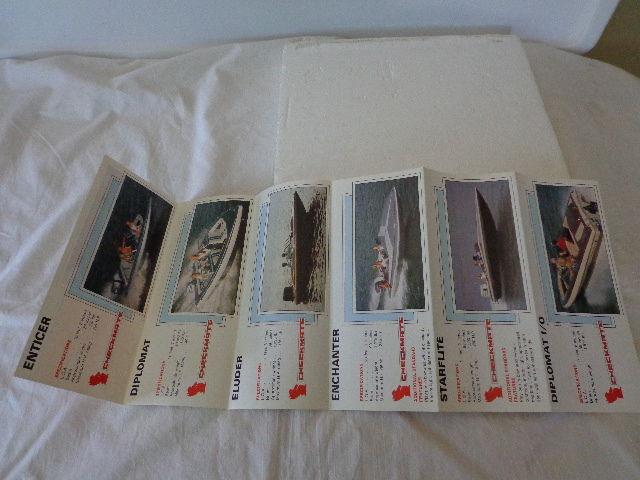 1986 CHECKMATE BOAT BROCHURE DEALER SALES FOLD OUT CATALOG, US $18.75, image 3
