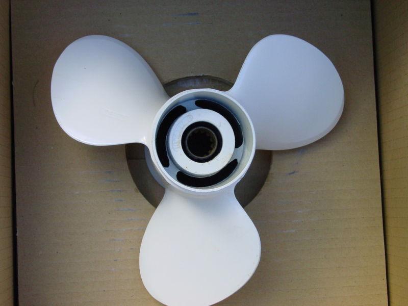 New! yamaha marine propeller 10 3/4x17 25 - 60 hp oem 663-45941-01-el free ship!