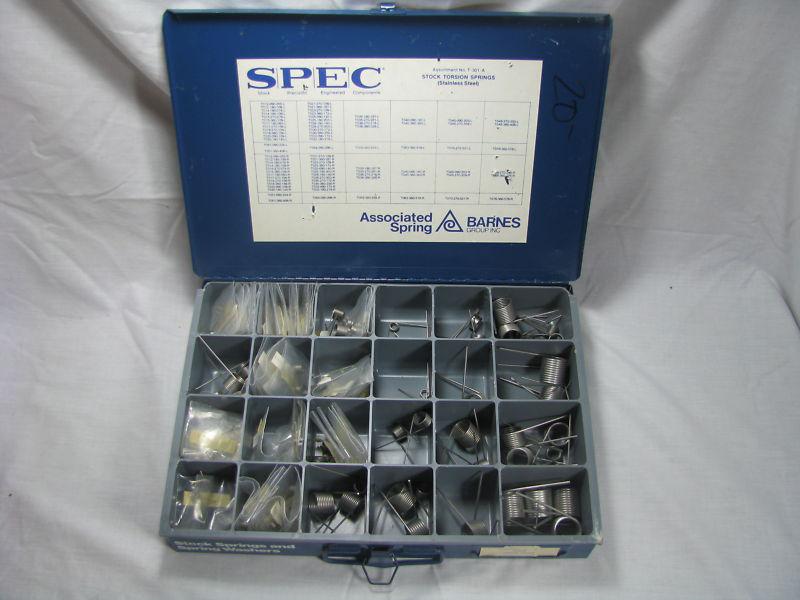 Stock torsion springs spec stock precision engineered components nos dealer lot