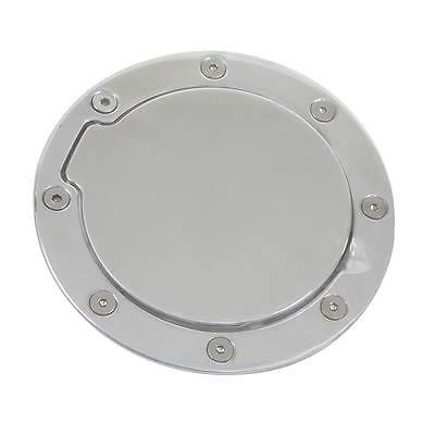 Classic performance fuel door billet aluminum polished round 5.5" housing dia ea