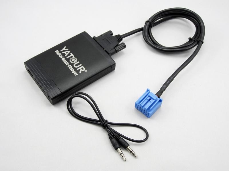 Car audio interface (usb sd aux bluetooth adapter) for 1998-2004 honda acura