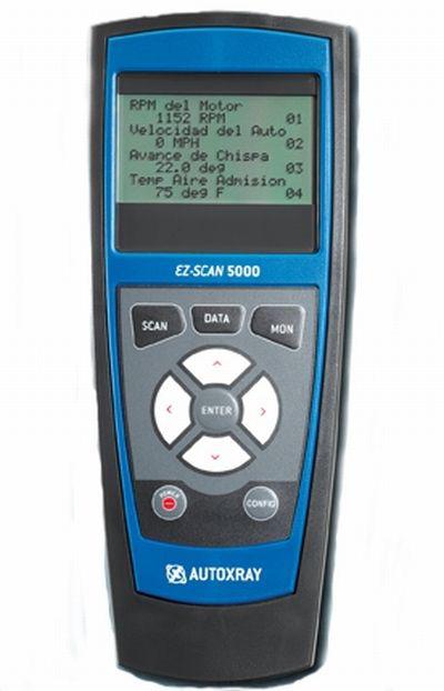 Autoxray ez-scan 5000 scanner obd i & obd ii scan tool w/ can authorized dealer