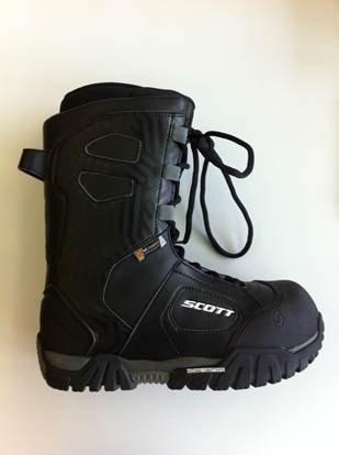 Scott reima x trax tp snowmobile boots klim fxr hmk black mens 8.5
