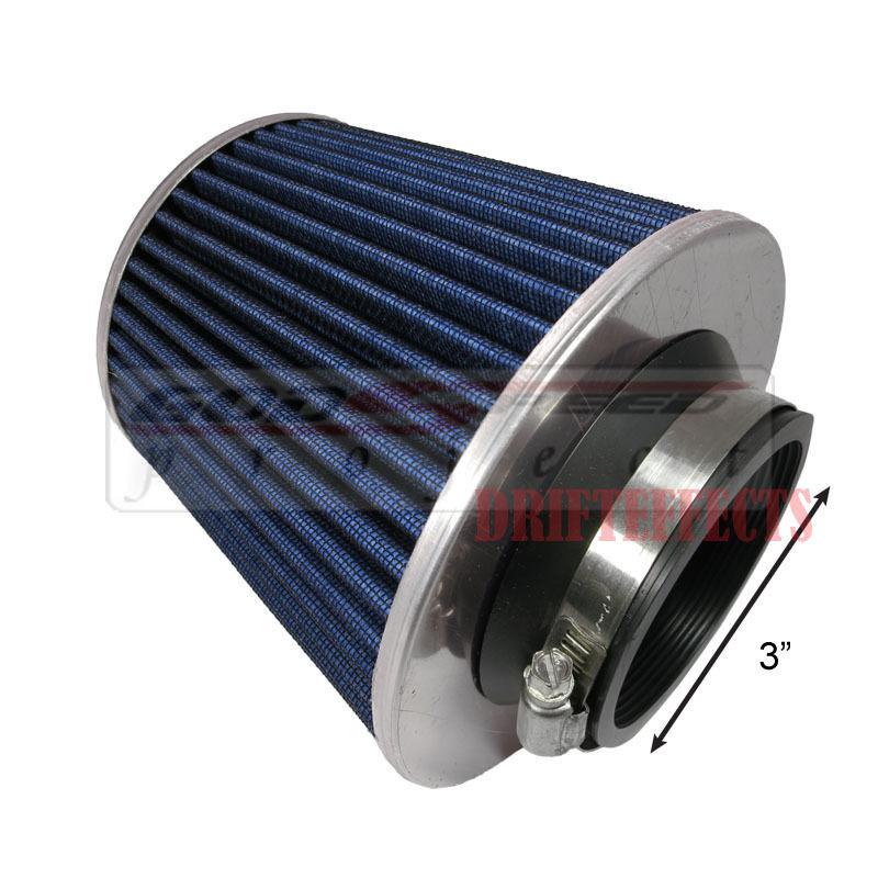 Buy RED UNIVERSAL 3.5" HIGH PERFORMANCE INLET AIR FILTER INTAKE CONE