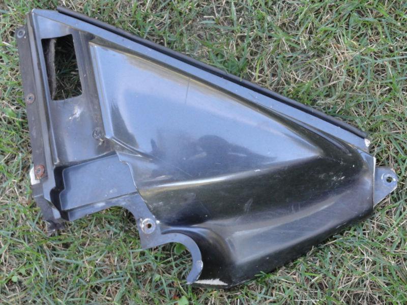 Yamaha ex570 exciter hood panel 1989 right side front charcoal metallic