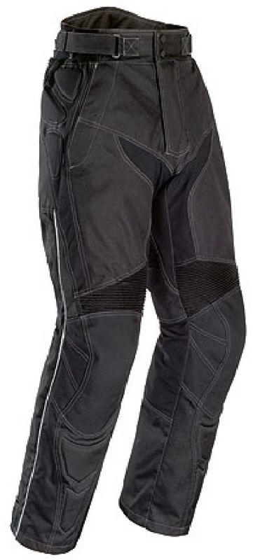 Tourmaster caliber black large textile motorcycle street riding pants lrg lg l