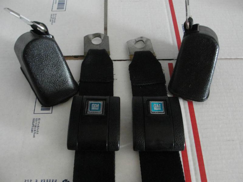 69 70 71 chevelle  gto olds 442 buick gs front retractor seat belts set