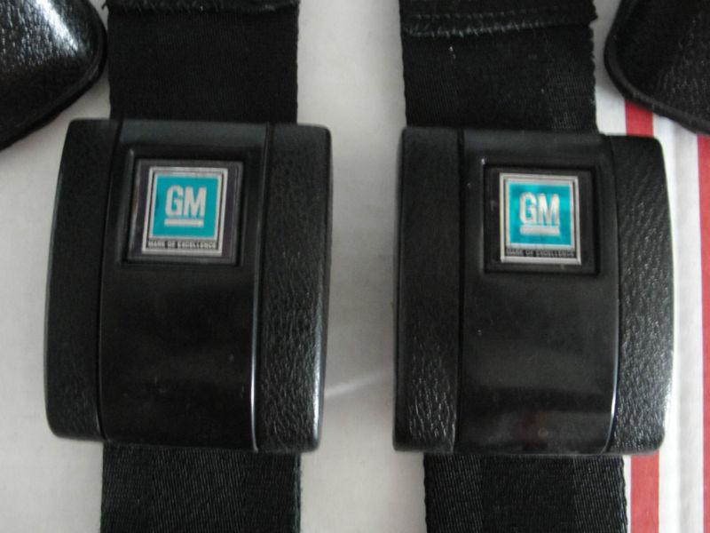 69 70 71 CHEVELLE GTO OLDS 442 BUICK GS FRONT RETRACTOR SEAT BELTS SET, US $150.00, image 3