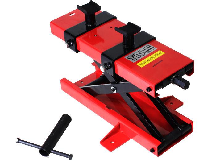 1100 lb motorcycle dirt bike atv scissor center jack mini lift crank floor stand