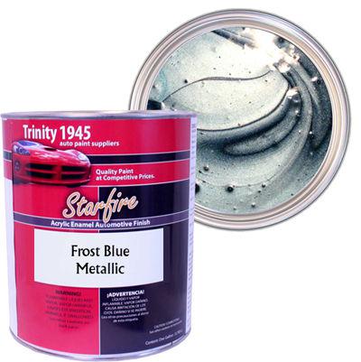 Starfire acrylic enamel auto paint - frost blue metallic - 1 gallon