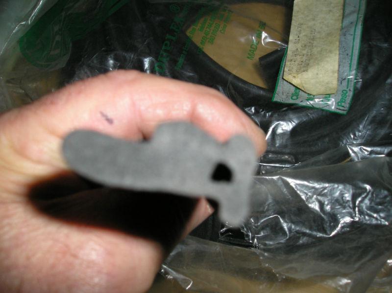 Gm hardtop weatherstrip - two styles for door seal & upper roof glass seal