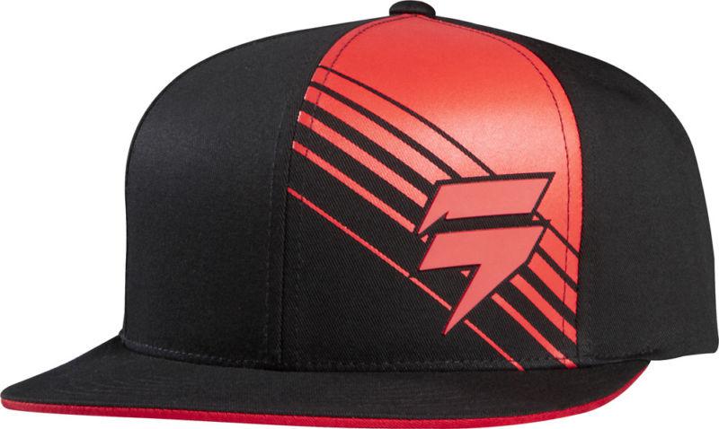 Shift satellite black / red hat motocross dirtbike atv mx 2014