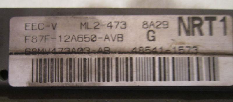 2003 03 CROWN VICTORIA FORD ECM ENGINE CONTROL 3W7A-12A650-BEB , US $40.95, image 6