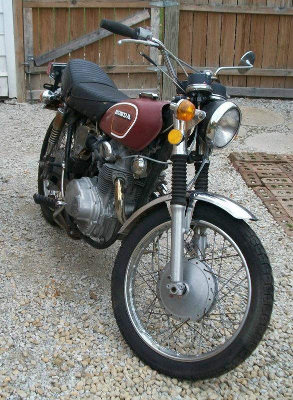 1971 HONDA CL350 SCRAMBLER MOTORCYCLE ~BARN FRESH FIND~, US $239.99, image 3