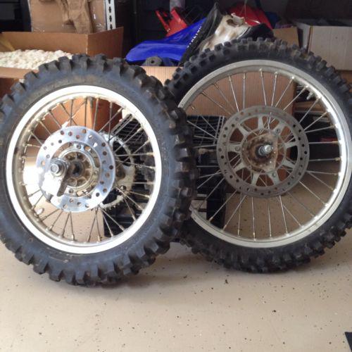 Find 2001 YZ 80 YZ85 Front N Rear Wheel , Hub, Sprocket SMALL Wheel in