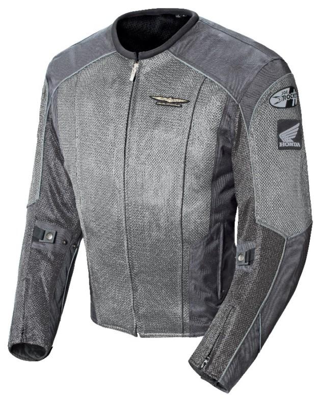 Joe rocket skyline honda goldwing silver large motorcycle mesh jacket lrg lg l