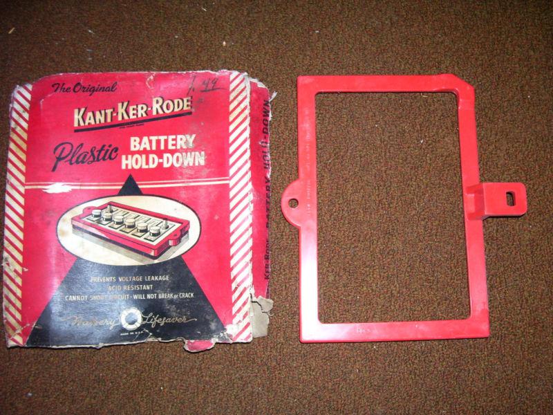 Nors 1960 chevrolet kant ker rode battery hold down