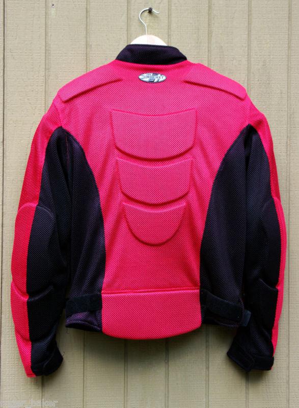Find Joe Rocket Ballistic Vented Jacket, Armored, Size M, Red/Black