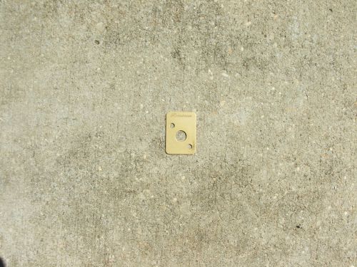 Max-flo restrictor plate -- briggs gold flathead