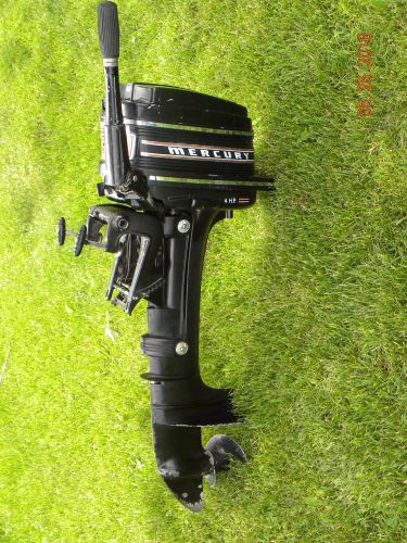 Mercury kiekhaefer 40 4 hp tiller outboard motor