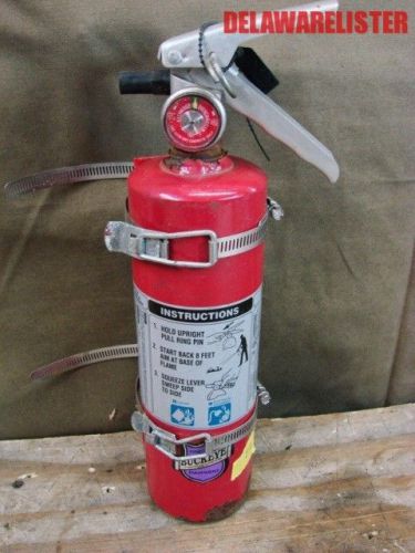 Military radio truck shelter fire extinguisher 2.5 pound bc dry chem (full)