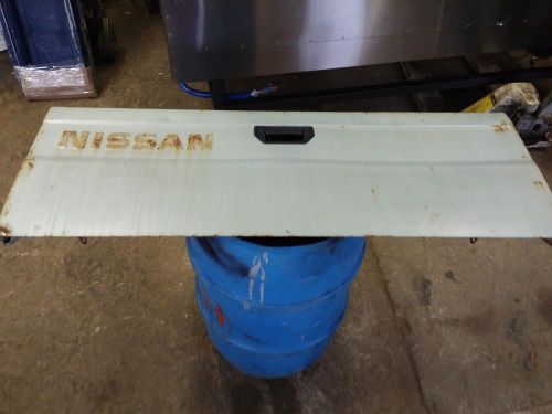 Vintage 1990 nissan tailgate wall art bench table man cave rat rod