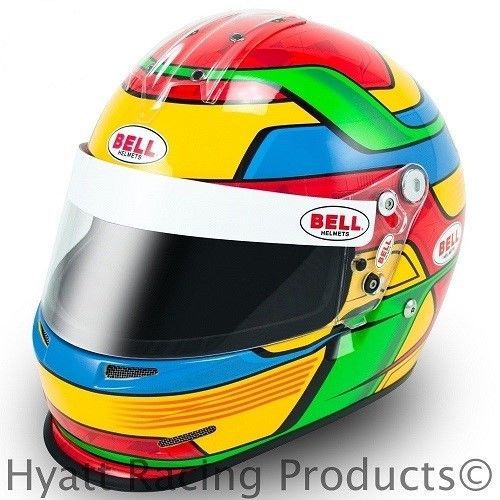 Bell gp.2 cmr hero kinetic kart racing helmet cmr2007 - 7 3/8 (59)