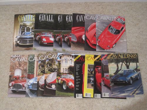 Ferrari cavallino #'s 39 52 56 57 58 190 196(2) 197 198 199 200 201 202(3) 203