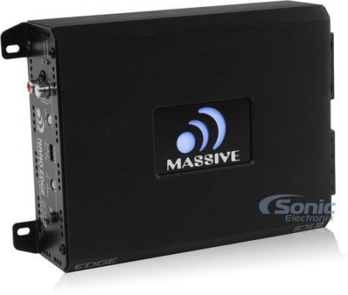 Massive audio ex2 240w rms 2 channel nano edge series mini class d car amplifier