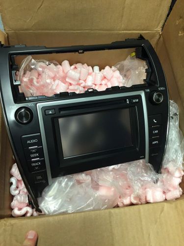 2012 toyota camry oem jbl radio/cd/nav id 57014  86140-06050