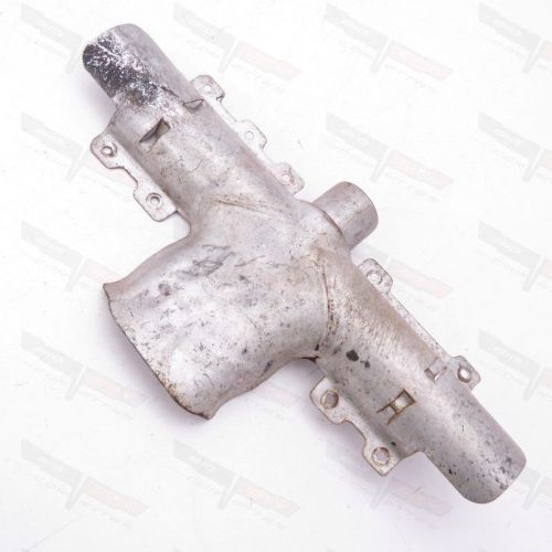 Corvette original lh exhaust manifold inner shield w/ heat stove 1982