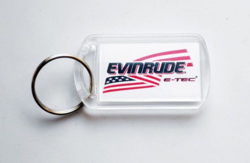 Evinrude e-tec plastic key chain