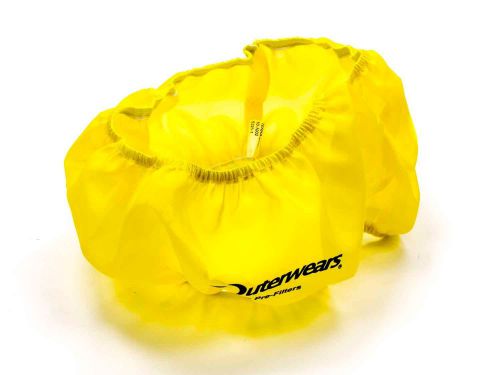 Outerwear 10-1002-04 14" x 4" yellow air filter pre filter imca dirt
